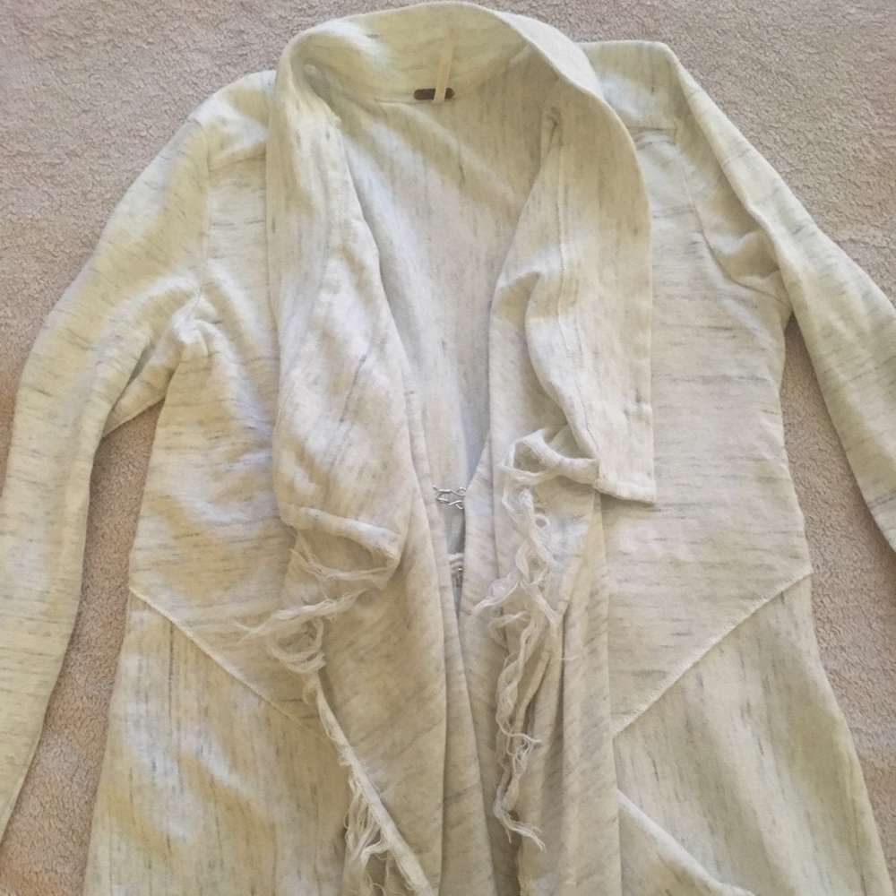 Free People Bow Cardigan